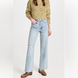 Frame high n tight wide leg